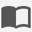 Inactive (muted) Books icon example