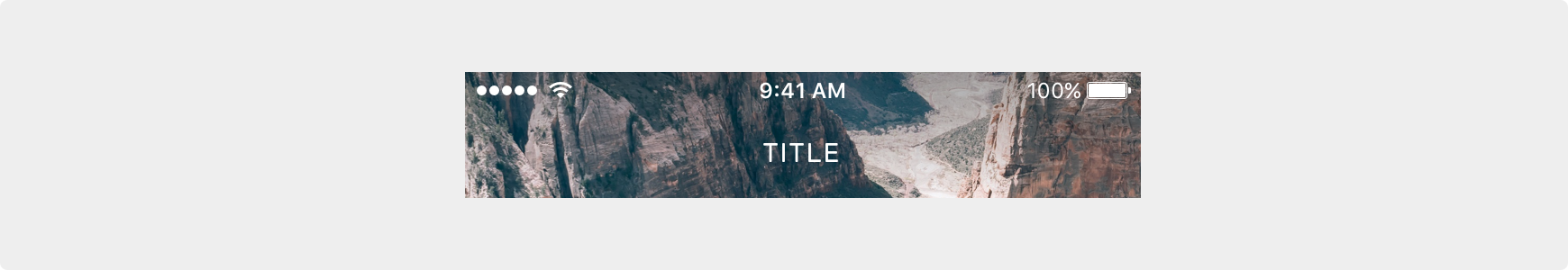 Navbar/ Fade (Gradient overlay + Image) example